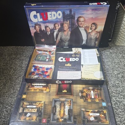 CLUEDO CLUE DOWNTON ABBEY Hasbro Mystery Brettspiel (gebraucht vollständig)