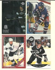 Wayne Gretzky 4-Card Lot