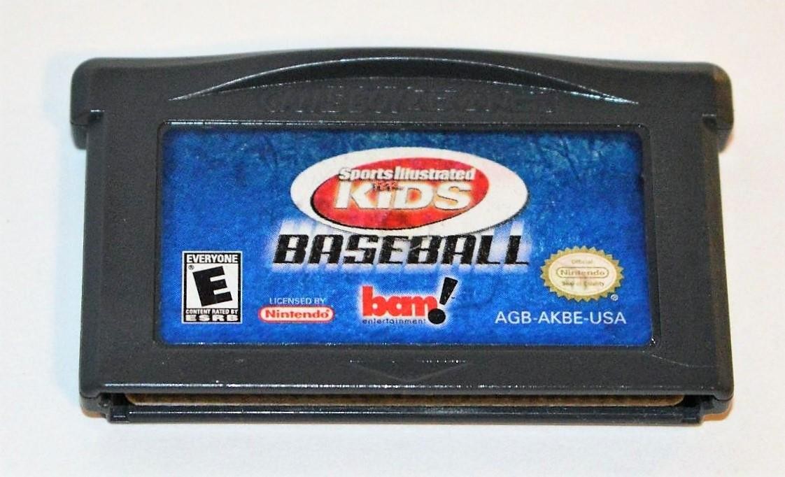 SPORTS ILLUSTRATED FOR KIDS BASEBALL NINTENDO GAME BOY ADVANCE SP GBA