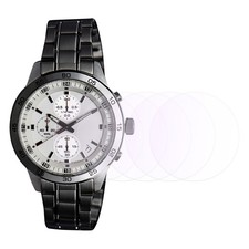 5pcs Watch Glass Screen Protectors 30.5mm High AL Tempered Glass Anti-Blue