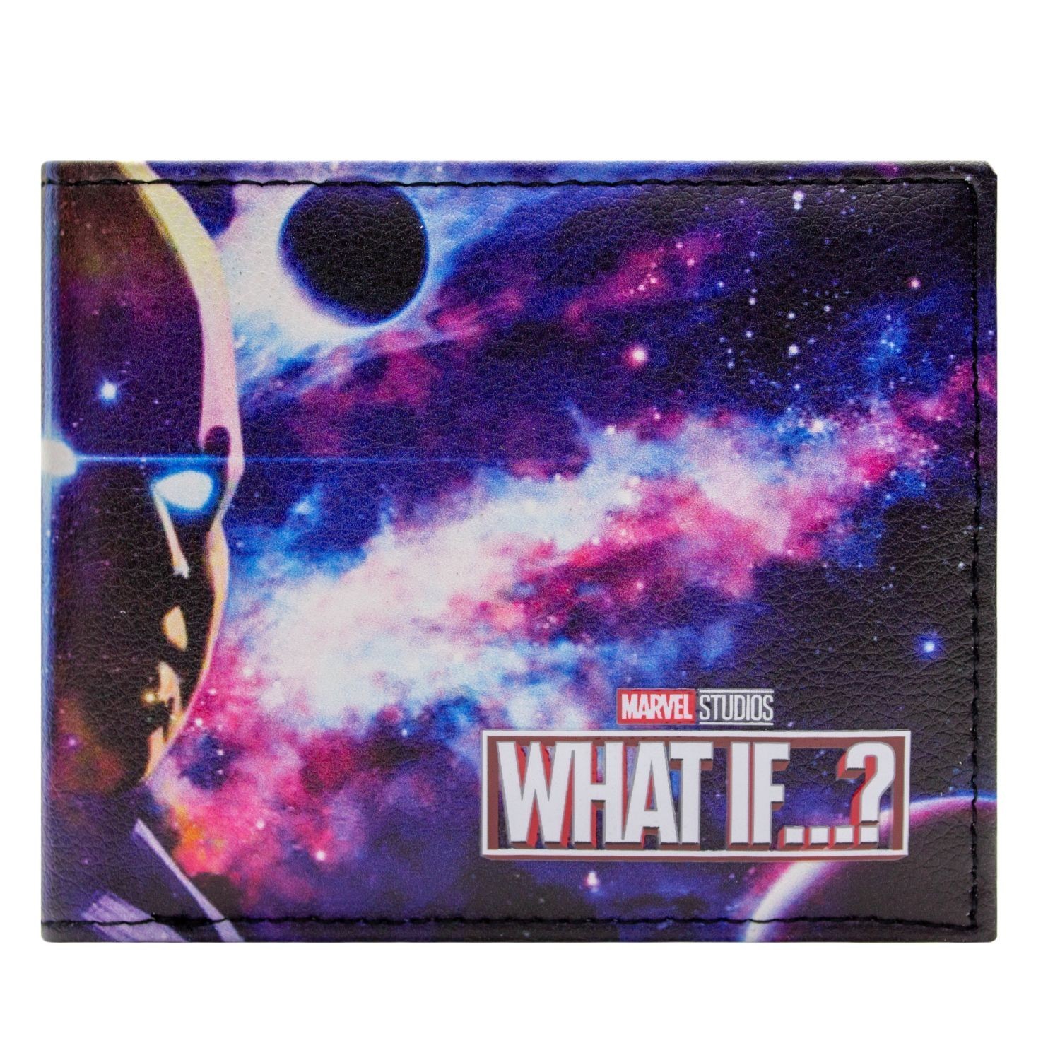 Marvel Studios What If...? Cinematic Universe Movie Blue Coin & Card Wallet