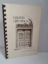 Grand Openings Hors D'Oeuvres Cookbook Pen & Ink Drawings by Nancy Clouse