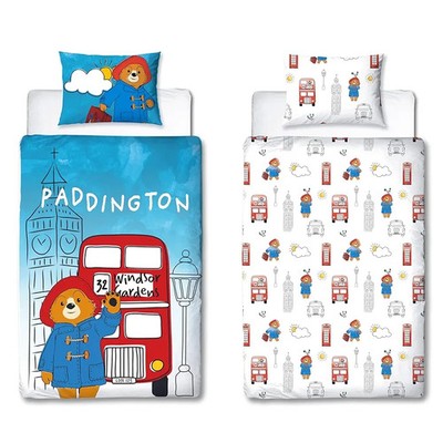 Character World Paddington Bear  Einzel-Bettwäscheset | 2-seitig Rever