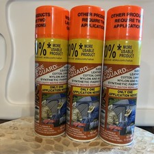 Silicone Waterproof Spray Fabric Water Guard Protection Clothes Shoe Tent, 3Pack