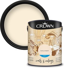 Image of Crown Matt Emulsion Paint | Interior Wall & Ceiling Paint All Colours