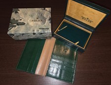 ROLEX VINTAGE BOX 68.00.3 MOON CRATER WALLET 80'S CIRCA 16014 16550 16660 16750