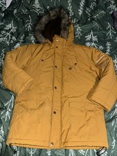 Youth TIMBERLAND Parka Capuche Fourrure Scar Ridge Camel
