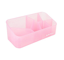 Mueller Beauty Makeup Organizer - Pink 8" x 3.8"