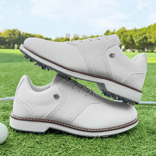 Spikes Golf Flache Schuhe Herren Wasserdicht Golf Turnschuhe Outdoor Wandern Schuhe - Bild 8 von 28