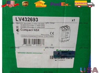 New in box Schneider Electric Compact NSX400N LV432693 Circuit Breaker free ship