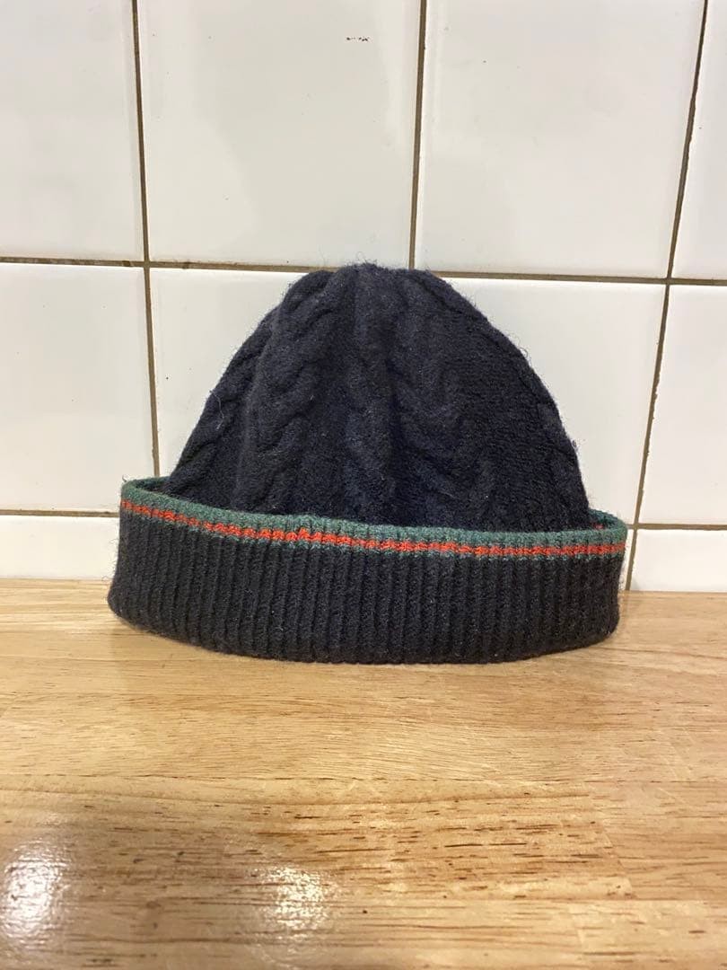 Used Gucci Black Cable Knit Hat Unisex thumbnail 5