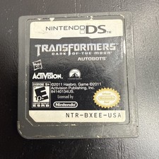 Transformers: Dark of the Moon Autobots Nintendo DS Cartridge, 2011 Tested 