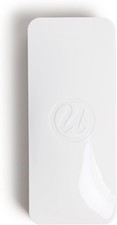 U Brands 2x5" White Magnetic Dry Erase Board Felt Eraser-Lightweight Modern