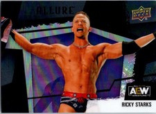 2022 Upper Deck Allure AEW Black Rainbow RICKY STARKS