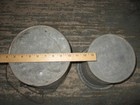 Vntg Galvanized 2 PC Minnow Bucket With Wood Handle; Inner Sieve W/Metal Handle — photo 6