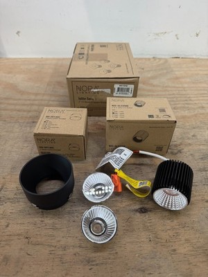 Nora Lighting NIO-2RTLNDC30XBB/10 Iolite 2IN RD Trimless Downlight Trim-LOT OF 5