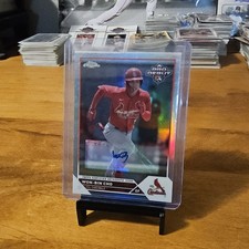 Topps Chrome Pro Debut Won-Bin Cho Auto Refractor FCL Cardinals SN #PDC-192