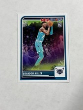 Brandon Miller 2023-24 Haunted Hoops Basketball Rookie # 245 Charlotte Hornets