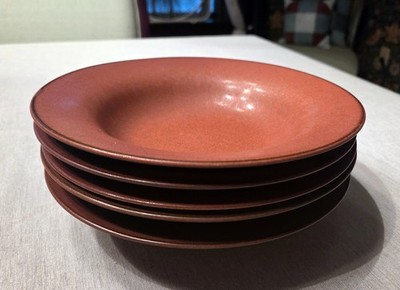 5 Lindt Stymeist Japan Craftworks Chile Rim Soup/Pasta Bowls
