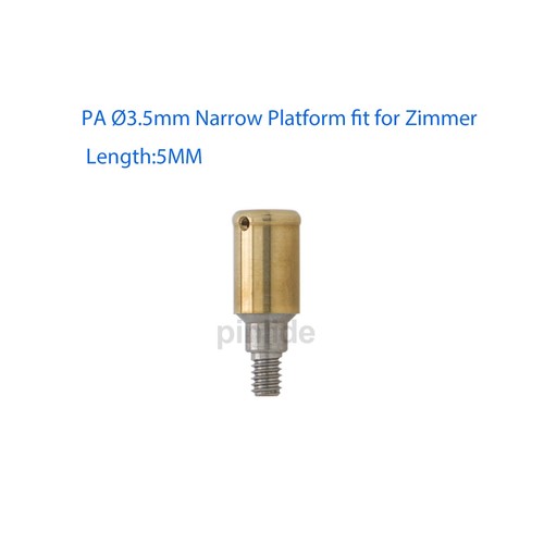 Dental Attachment Locator Abutments for Zimmer Screw Vent 3.5/4.5mm Platform - Picture 4 of 25
