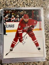 Radek Dvorak Signed Autographed Carolina Hurricanes 8X10 Photo