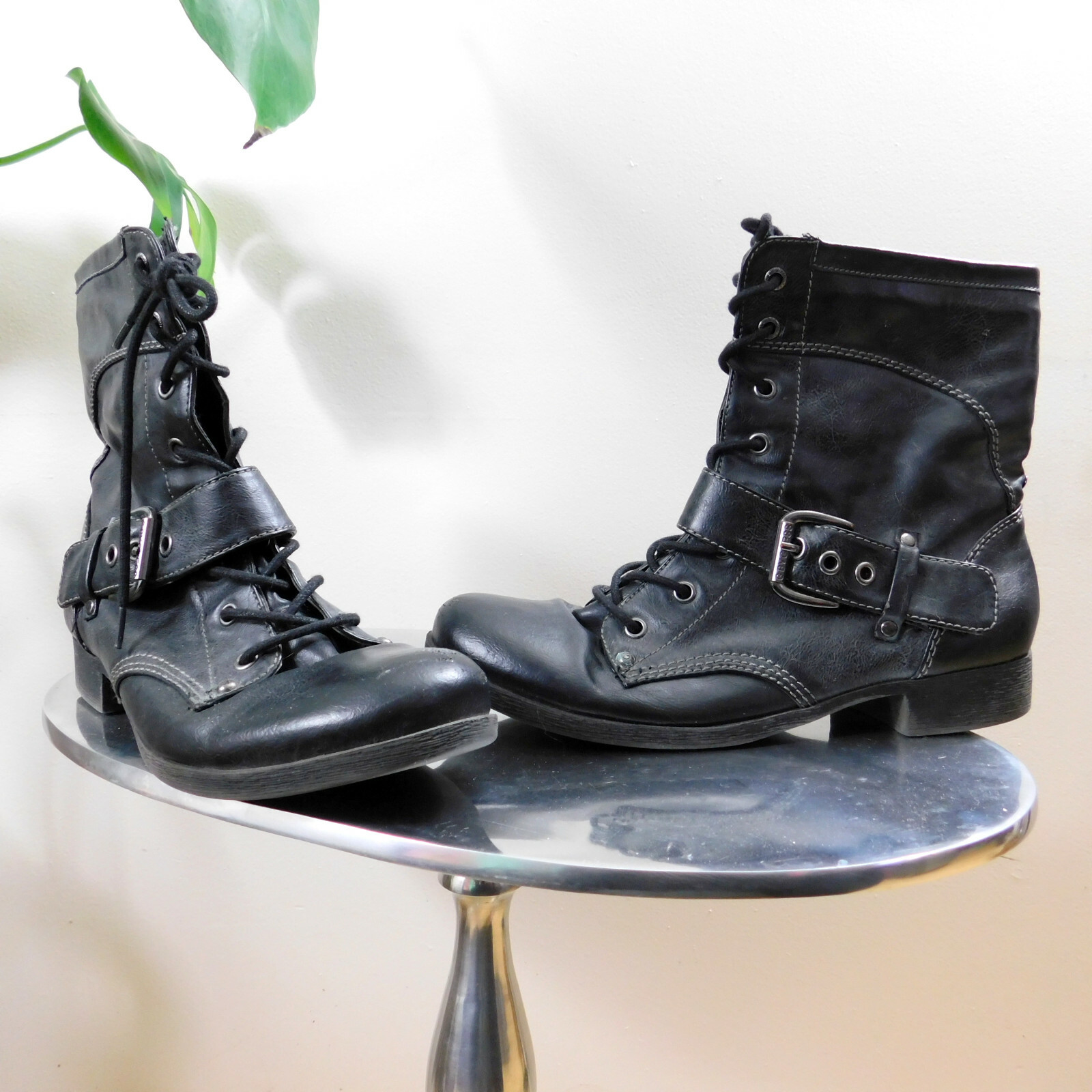 G by Guess Boots Ankle Height Black 