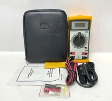 KAL Equip Multimeter Model 2882 Electrical Automotive Diagnostic w/Case Untested