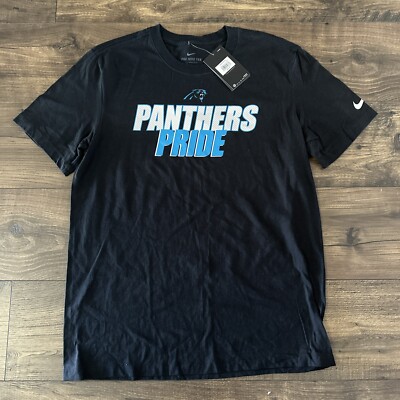 NFL Carolina Panthers Pride Football Nike Tee Dri Fit TShirt Mens size  Medium