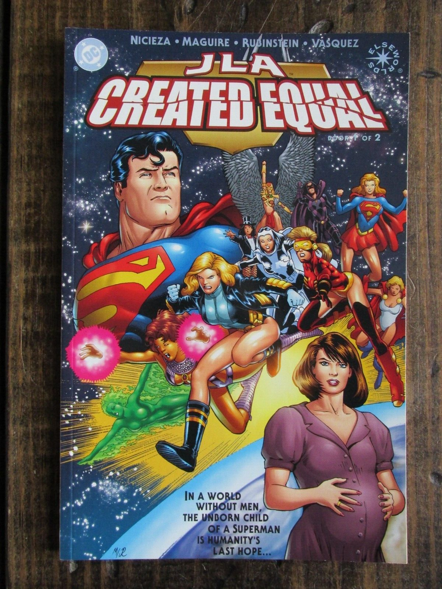 DC 2000 JLA CREATED EQUAL Comic Book Issue # 1 Special Edition TPB