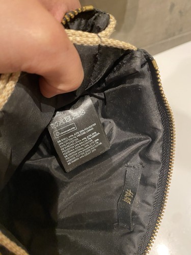 H&M Yute Playa Maquillaje/Bolsa de Viaje con Correa y Cremallera - Imagen 4 de 5
