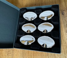 Edle Messerbank Silber Royal Zilverstad versilbert minimalistisch Stäbchen NEU