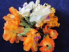 Vintage Millinery Flower Collection Ivory Yellow 1/2-2 1/2" German H5237