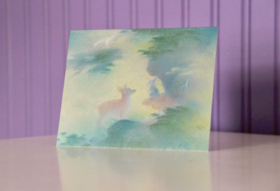 NEW: Disney's Bambi Limited Ed. 2017 Lithograph In Memory Tyrus Wong w FREE SHIP