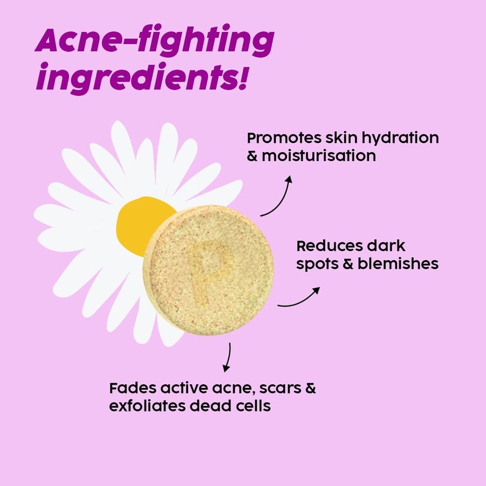 Plix Acne Shield Effervescent Tablets Mango Twist Flavour 15 Tablets eBay