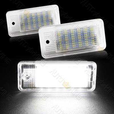 Luz Led Matricula Coche Luces LED Matrícula Trasera Para Audi - 18