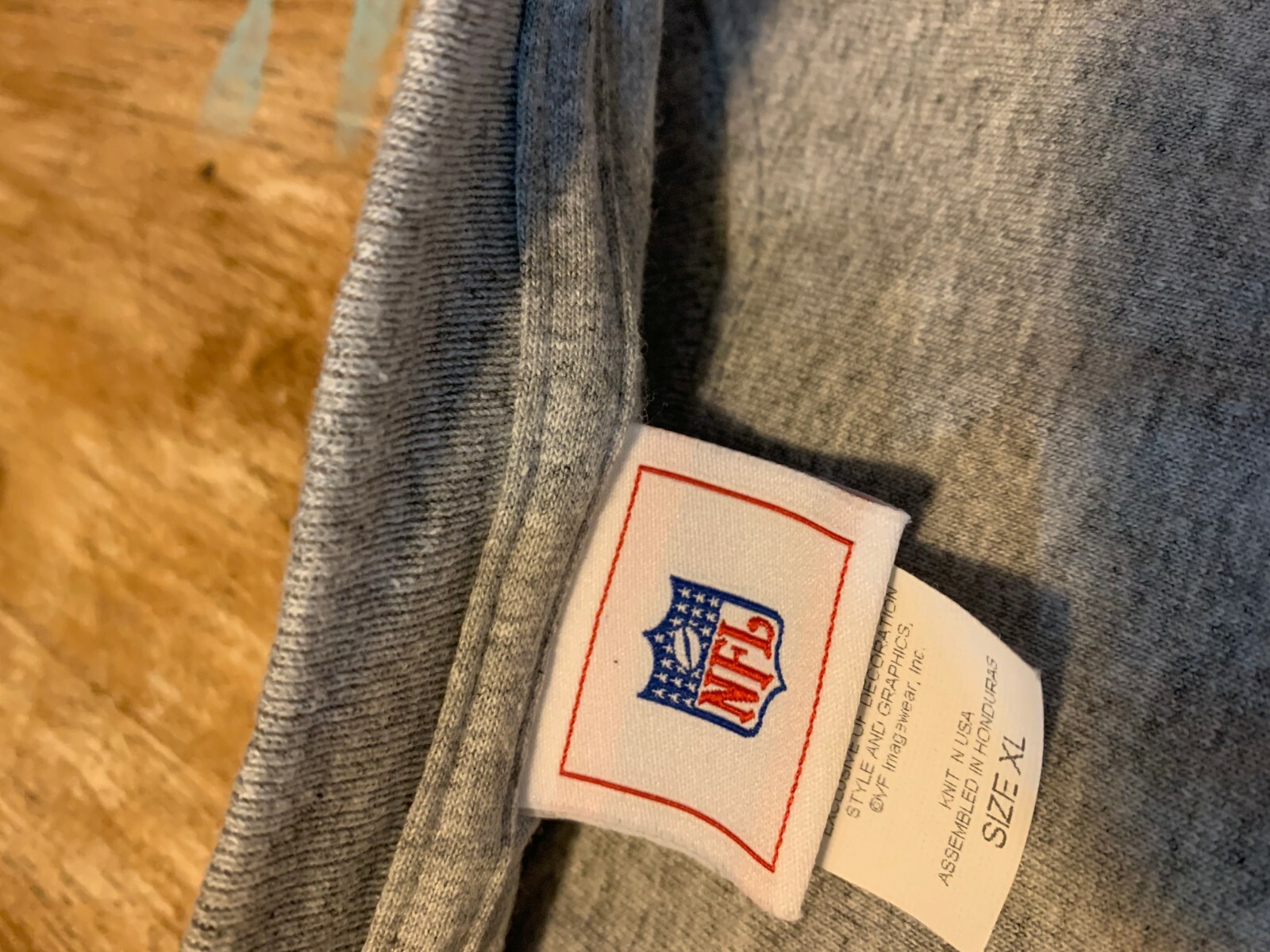 Maglia Vintage 2004 New England Patriots Due in Fila AFC Champions TAGLIA XL