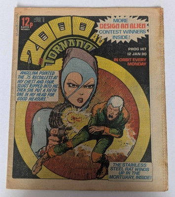 2000 AD and Tornado Prog 147, 12th January 1980, IPC Magazines Comic