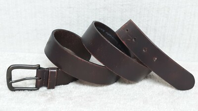 LEVI'S - MEN'S Casual Fashion BELT - BROWN Leather - Size 42
