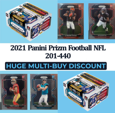2021 Panini Prizm Football NFL Base 201-440 - Pick Your Card