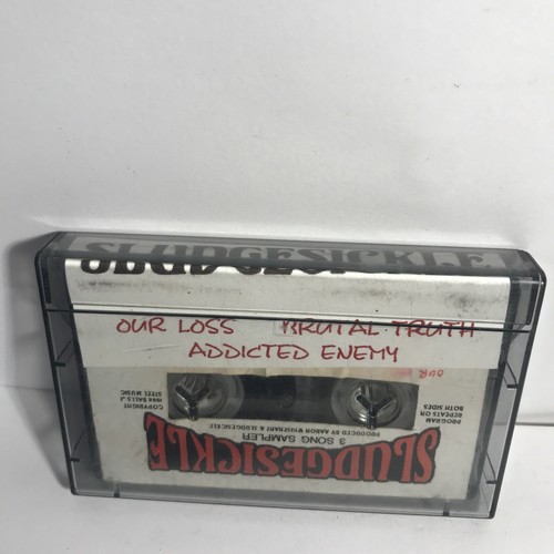 Rare Demo Promo - SLUDGESICKLE 1998 cassette tape Black Death Metal Rock - Picture 2 of 5