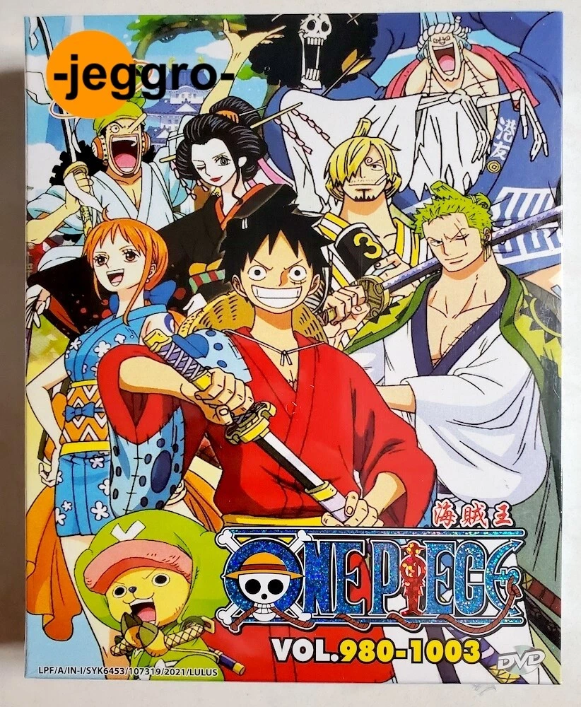 One Piece Anime Kaufen Anime DVD One Piece Vol. 980-1003 BOX 32 ENG SUB All Region FREE SHIPPING 9555652706257 | eBay