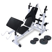 Home Weight Bench Multi Gym Station Fitness Exercise Machine Workout Equipment Home Weight Bench Multi Gym Station Fitness Exercise Machine Workout Equipment