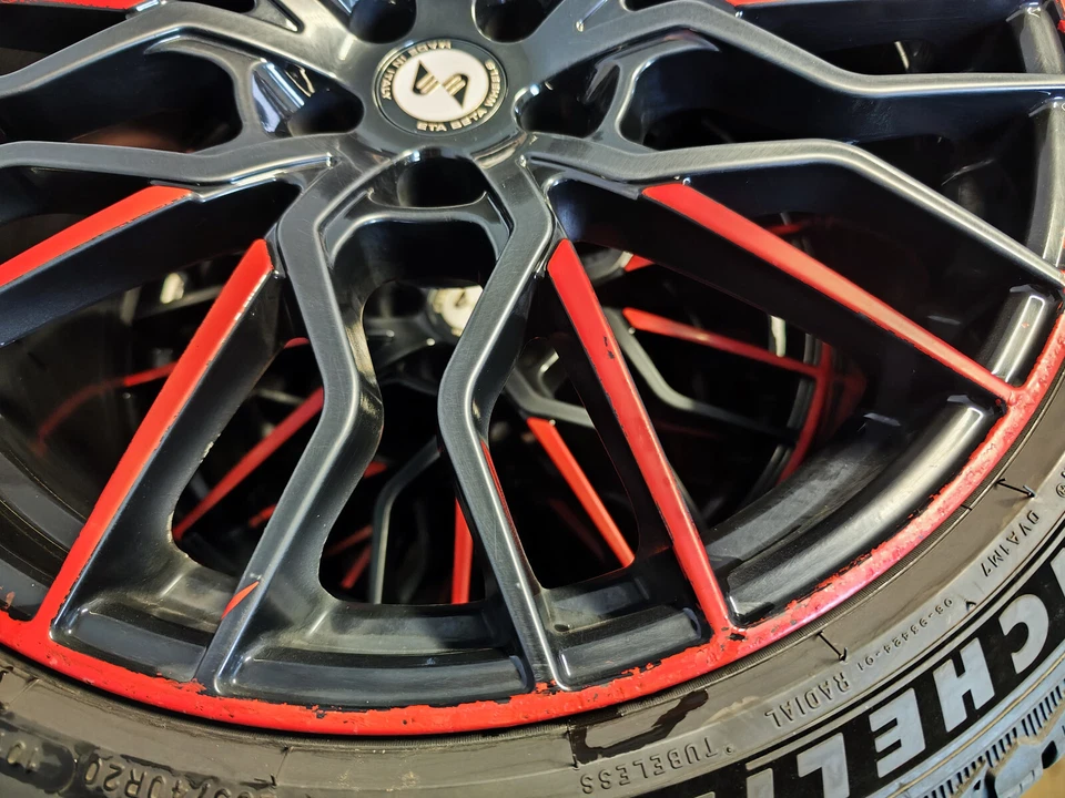 4 Winterreifen 255/40R20  20" ETA BETA Alufelgen KBA 53778 - Bild 4 von 4