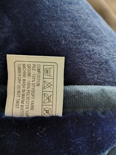 VIP No. 1 ROYAL BLANKET - DALLAS COWBOYS - MADE IN KOREA - 63" x 90" - Picture 3 of 10