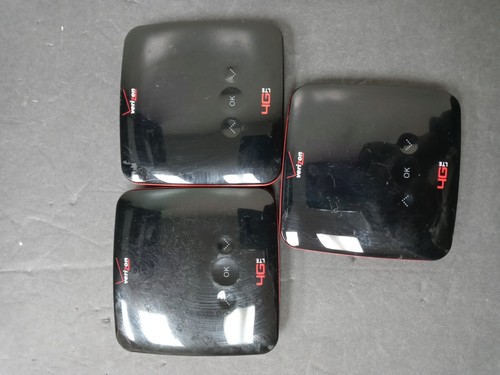 ZTE EUFI890 Verizon Jetpack 4G LTE Mobile Hotspot No Battery Turns On LOT OF 3