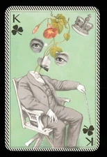 Transformation playing card Christian Lacroix King of Clubs Q70d