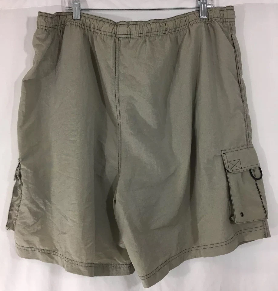  Pantalones cortos de baño Roundtree & Yorke para hombre talla XXL poliéster  Foto 2 de 4