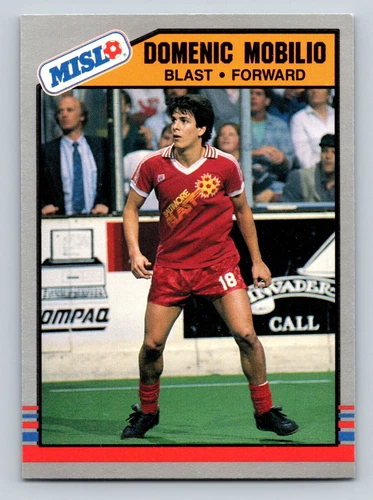1989-90 Pacific MISL Domenic Mobilio #33