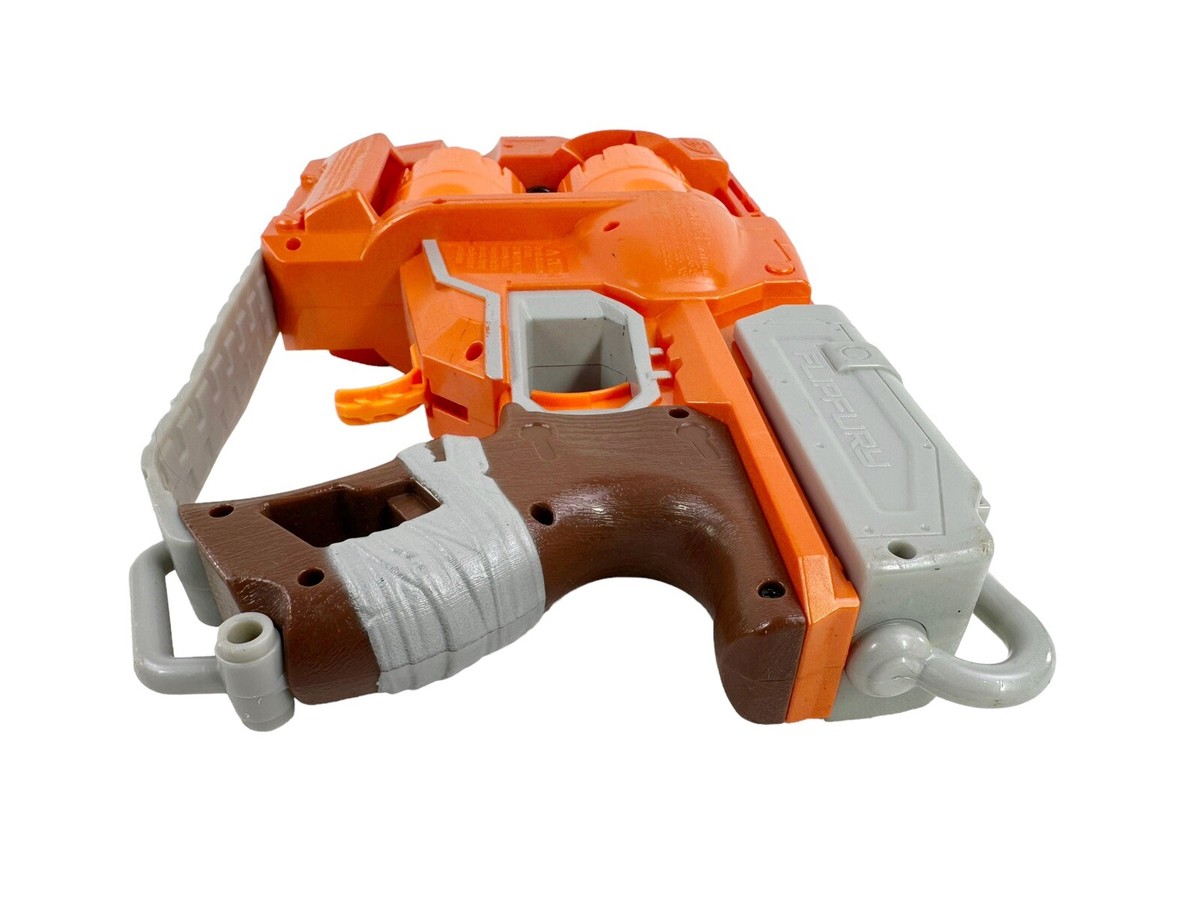 NERF Zombie Strike Flipfury Rotating Barrels 12-Shot Blaster