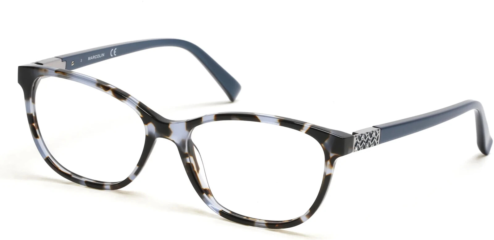 Оправа для очков Marcolin Eyewear MA5030 092 Blue Havana пластиковая 53-15-145 МА